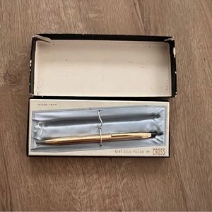 Vintage Cross 1/20 12k Gold Filled Pencil Only With‎ Original Box